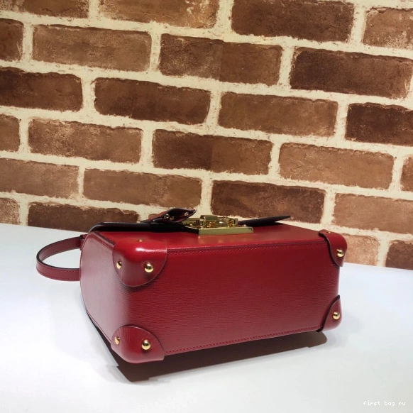 Firstbag ru bamboo GG small GUCCI Padlock bag shoulder 0825